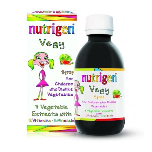 Nutrigen Vegetable Syrup for a Healthy Body for Children 6.76 fl oz (200 ml)