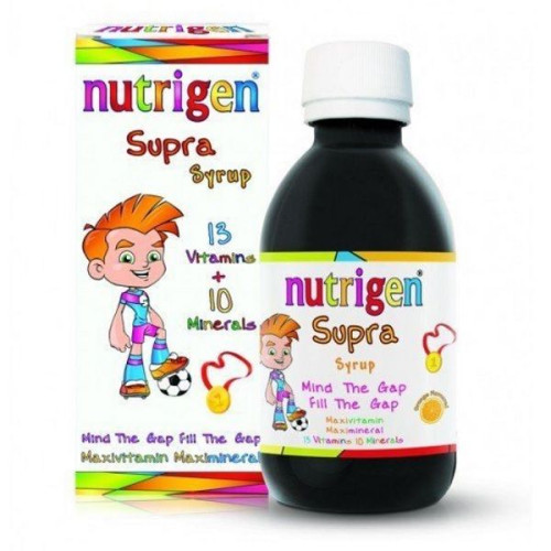 Nutrigen Vegan Multivitamin Syrup for High Immunity in Children 6.76 fl oz (200 ml)