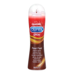 Durex Play Real Feel Lubricant for a Natural Feeling and Arousing Effect 1.69 fl oz (50 ml)