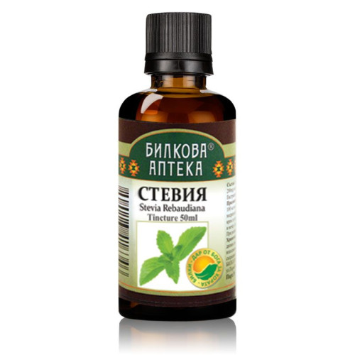 Bioherba Stevia Tincture for a Healthy Heart and Normal Cholesterol 1.69 fl oz (50 ml)