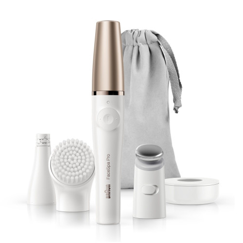 Braun Facespa 911 Beauty Care System for the Face with Epilator Brush + Massage Head 1 pc