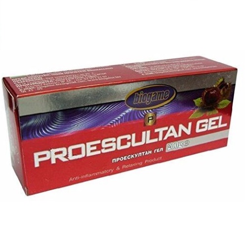 Biogame Proescultan Gel for Pain Relief Swelling and Inflammation 7.05 oz (200 g)