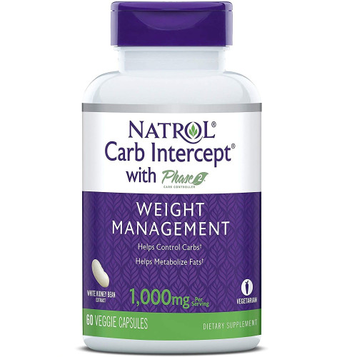 Natrol White Kidney Bean Extract for Fat Burning 60 Capsules