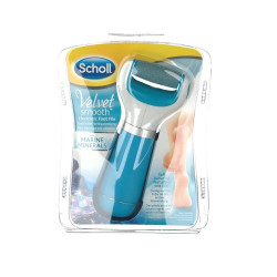 Scholl Velvet Smooth Electric File for Heels and Feet with Sea Minerals 1 pc