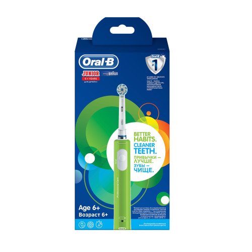 Oral-B Junior Children's Electric Toothbrush 6+ with Timer 1 pc