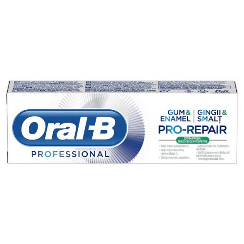 Oral-B Pro-Repair Extra Fresh Protective Toothpaste for Gums with Antibacterial Action 2.54 fl oz (75 ml)