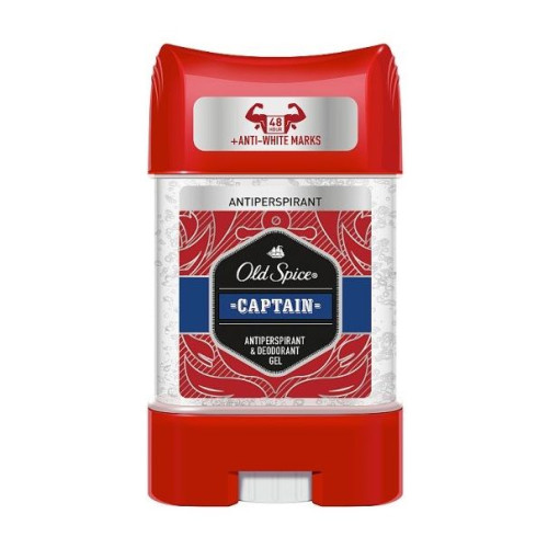 Old Spice Captain Refreshing Anti-Perspirant Gel Masculine Scent 48h 2.37 fl oz (70 ml)