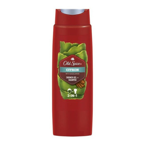 Old Spice Citron Cleansing Shower Gel + Shampoo 2-in-1 Sandalwood for Men 8.45 fl oz (250 ml)