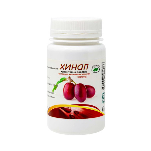 Bouroff Hinap Natural Product for Quality Sleep and Normal Heart Function 60 Hard Capsules