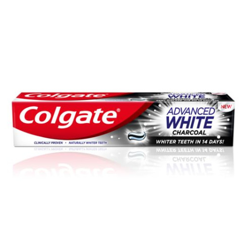 Colgate Advanced White High-Quality Whitening Toothpaste with Activated Charcoal 2.54 fl oz (75 ml)