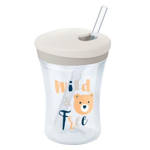 Nuk Evolution Action Cup Comfortable Cup with Straw for Children 12+ Months 7.78 fl oz (230 ml)