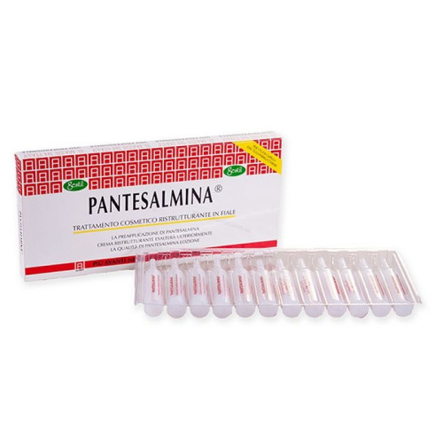 BioPharma Pantesalmina Strengthening Hair Panthenol 0.51 fl oz (15 ml) 12 Ampoules