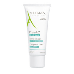 A-Derma Phys-AC Global Gel-Cream for the Face Against Imperfections 1.35 fl oz (40 ml)