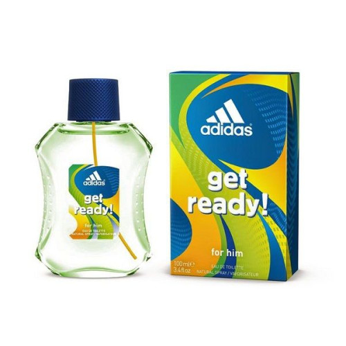 Adidas Get Ready Eau De Toilette for Men 3.38 fl oz (100 ml)