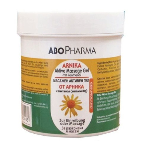 Abopharma Antibacterial Active Gel for Arthritis Hematomas and Pain 8.45 fl oz (250 ml)