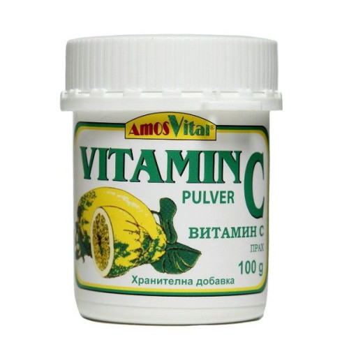 Amos Vital Vitamin C Powder for High Immunity 3.53 oz (100 g)