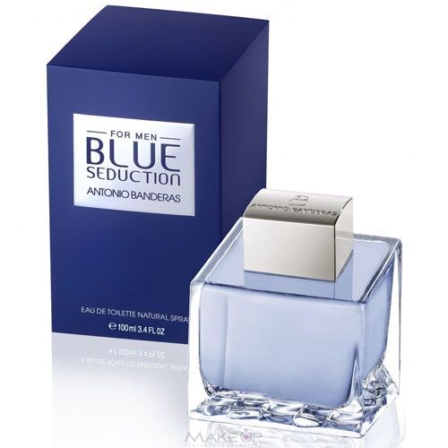 Antonio Banderas Blue Seduction Eau De Toilette for Men 3.38 fl oz (100 ml)