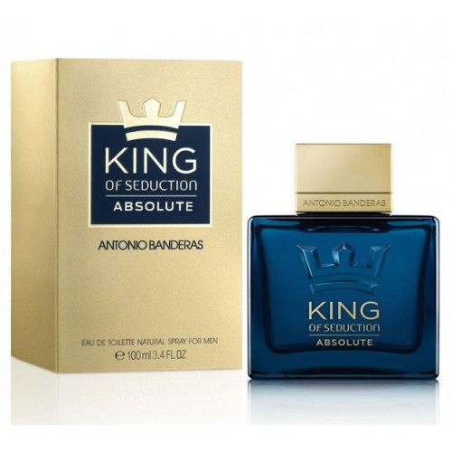 Antonio Banderas King of Seduction Absolute Eau De Toilette for Men 3.38 fl oz (100 ml)