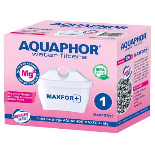 Aquaphor Maxfor+ Mg Replaceable Filter for Jug Capacity 200 Liters