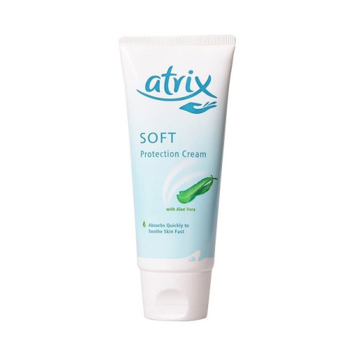 Atrix Soft Protective Hand Cream with Aloe Vera 3.38 fl oz (100 ml)