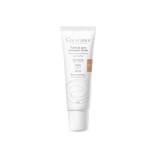 Avene Couvrance Foundation for Sensitive Skin 3.0 Sand SPF 20 1.01 fl oz (30 ml)