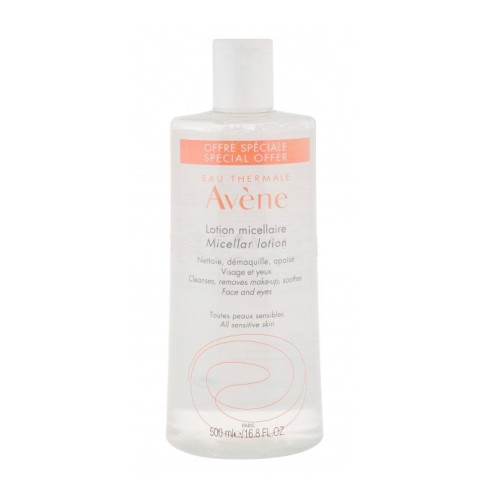 Avene Eau Thermale Micellar Lotion for Face and Eyes for All Skin Types 16.91 fl oz (500 ml)