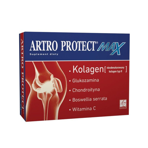 A-Z Medica Artro Protect Max Dietary Supplement for Healthy Joints 60 Capsules