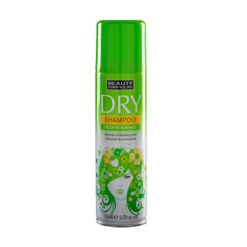 Beauty Formulas Dry Shampoo for All Hair Types 5.07 fl oz (150 ml)