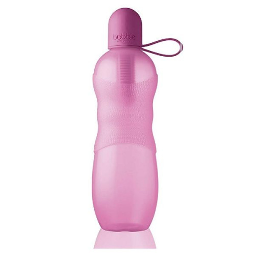 Bobble Sport Water Bottle with Activated Carbon Filter 21.98 fl oz (650 ml) Magenta