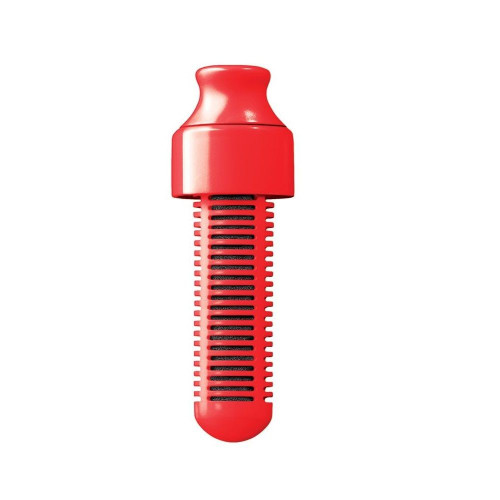 Bobble Activated Carbon Purifying Filter for Water Bottle Red 1 pc