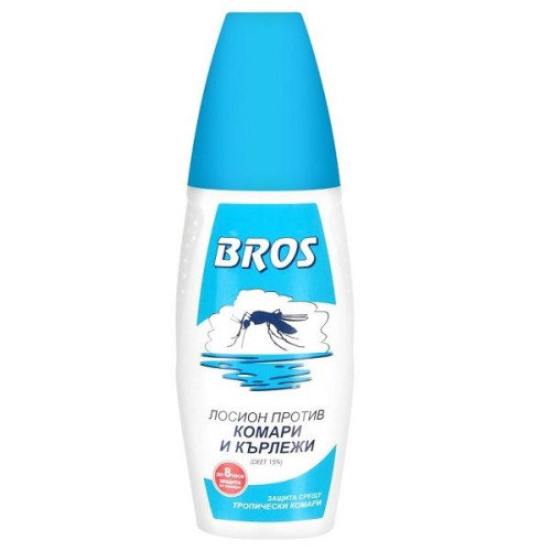 Bros Mosquito and Tick Repellent Lotion 3.38 fl oz (100 ml)
