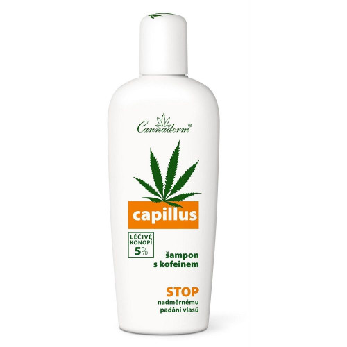 Cannaderm Capillus Anti-hair Loss Shampoo with Caffeine and Hemp 5.07 fl oz (150 ml)