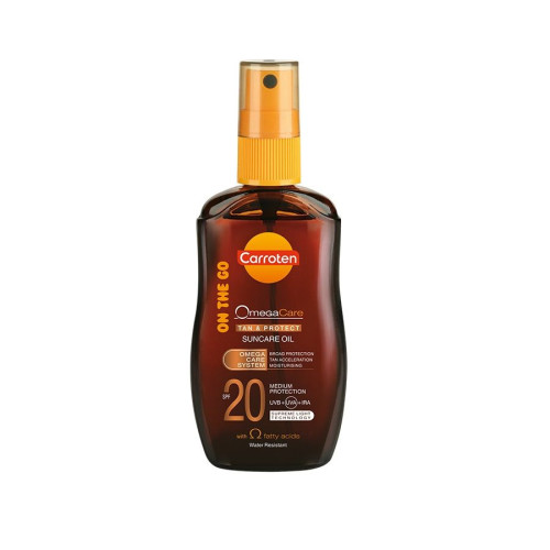 Carroten Omega Care Sunscreen Body Oil SPF 20 1.69 fl oz (50 ml)