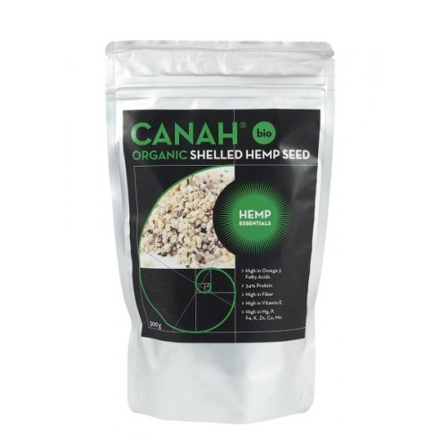 Canah International Shelled Organic Hemp Seeds 10.58 oz (300 g)