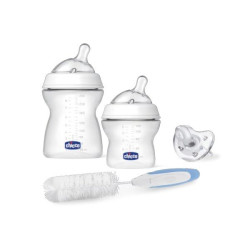 Chicco Natural Feeling Starter Promo Set for Newborns 0+ Months