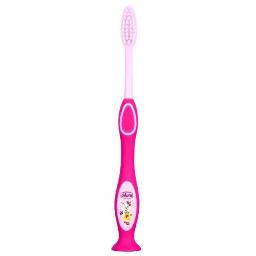 Chicco Toothbrush Pink for Children Aged 3 to 6 Years
