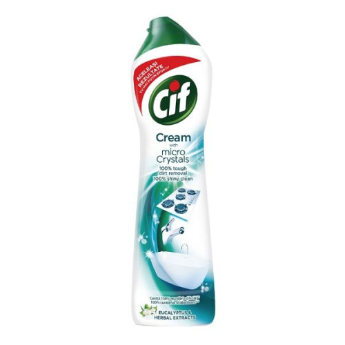 Cif with Micro Crystals Eucalyptus and Herbal Extracts Dishwashing Cream 16.91 fl oz (500 ml)
