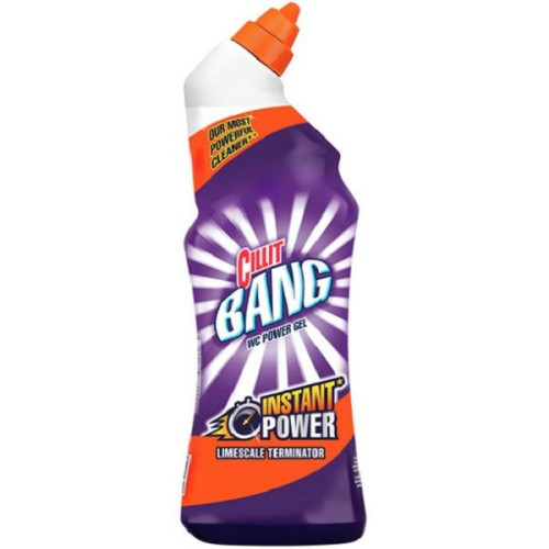 Cillit Bang WC Power Gel Limescale Terminator Cleaning Gel Against Limescale 25.36 fl oz (750 ml)