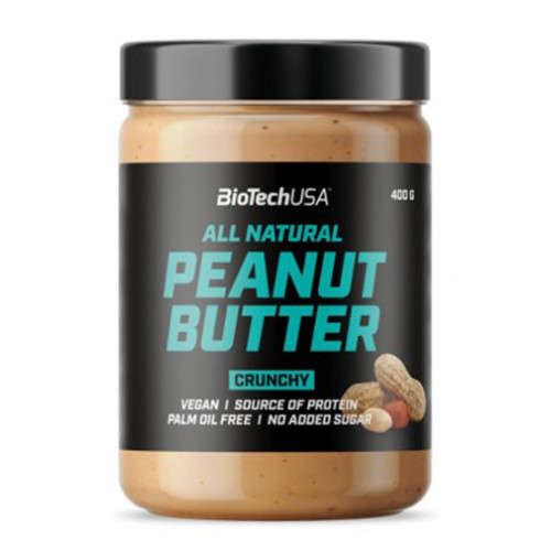 Biotech USA Peanut Butter Crunchy 14.11 oz (400 g)