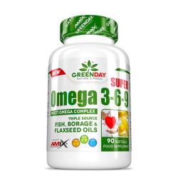 Amix Greenday Super Omega-3-6-9 90 Softgel Capsules