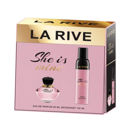 La Rive She Is Mine Promo Set for Women Eau De Parfum and Deodorant
