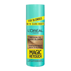 L'oreal Magic Retouch Spray for Blonde Hair to Cover Dark Roots Medium to Dark 2.54 fl oz (75 ml)