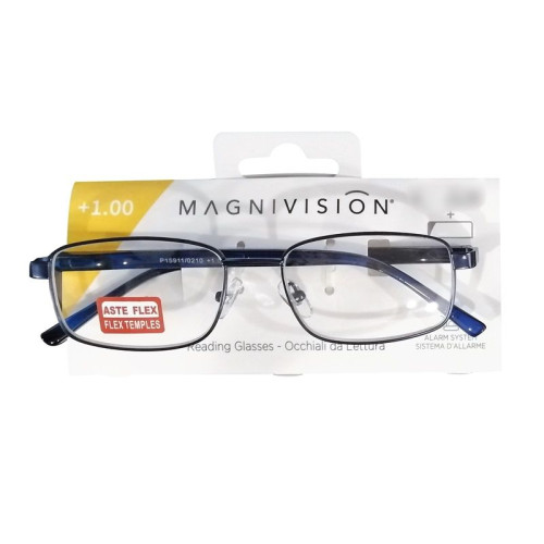 Magnivision Ready-made Reading Glasses +1.00 with Case P15911/02