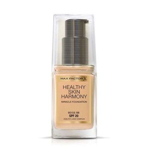 Max Factor Healthy Skin Harmony Foundation for Radiant Skin SPF 20 Beige 55
