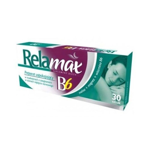 Relamax B6 for Insomnia and Stress 30 Tablets