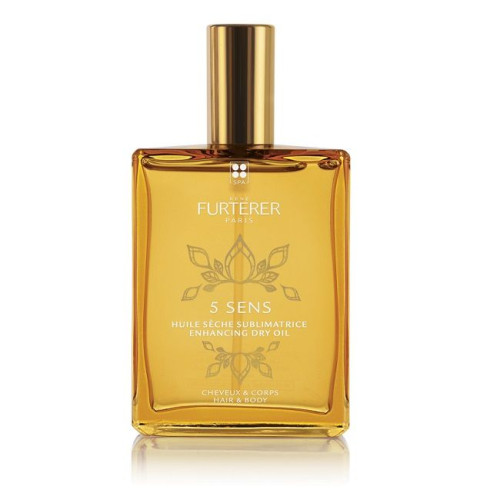 Rene Furterer 5 Sens Satin Dry Oil for Hair and Body 3.38 fl oz (100 ml)