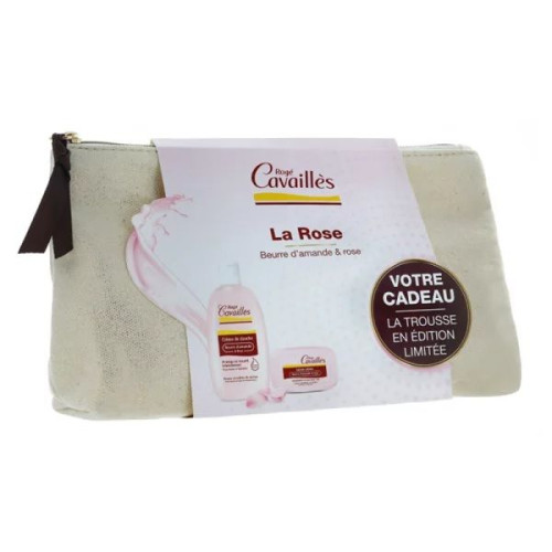 Roge Cavailles Promo Shower Cream with Rose and Almond Extract and Body Soap