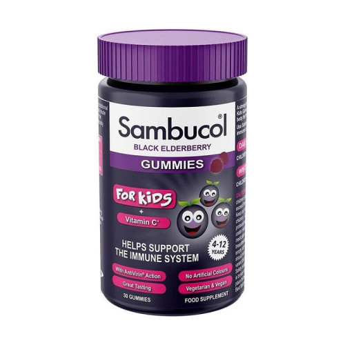 Sambucol Gummies for Children from 4 to 12 Years Old 30 Jelly Beans