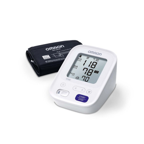 Omron M3 Automatic Upper Arm Blood Pressure Monitor + Adapter