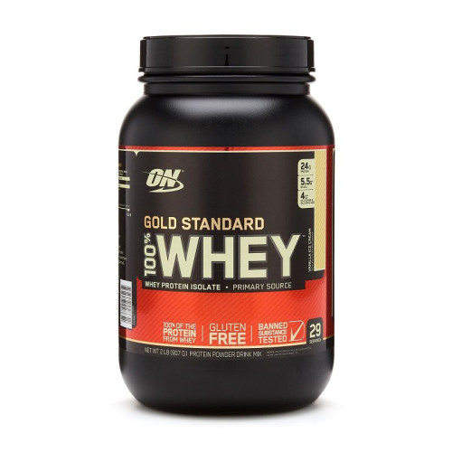 Optimum Nutrition Gold Standard 100% Whey Protein Vanilla Ice Cream 2 lb (907 g)